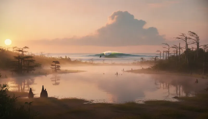 Mississippi surf, backdrop for the Surfing Hubs Mississippi operator directory