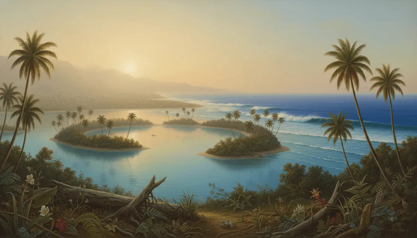 South Pacific operators, landscape backdrop for the Surfing Hubs South Pacific directory